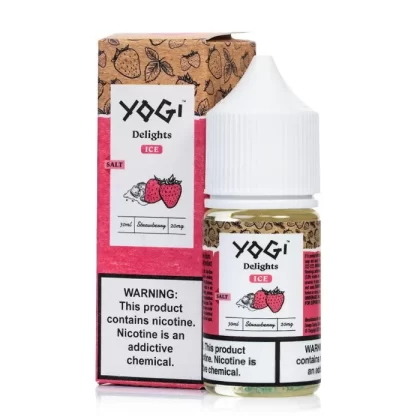 Yogi Delights Salt Strawberry Ice eJuice - Vape Product, Vape Product (212F19)