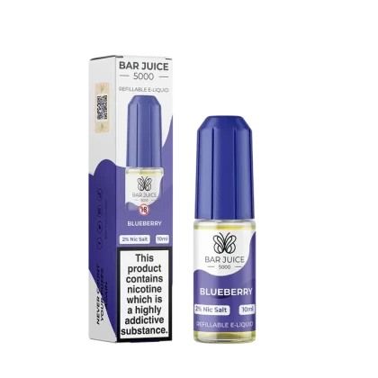 Blueberry Nic Salt E Liquid by Bar Juice