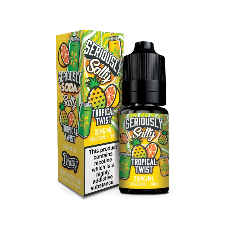 Tropical Twist Nic Salt by Seriously Soda Salts 10ml