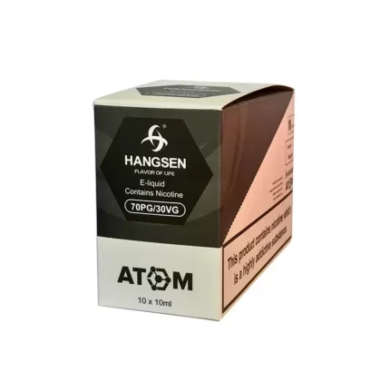 Smooth As Silk E-Liquid By Hangsen 10 X 10ml (Atom Series)