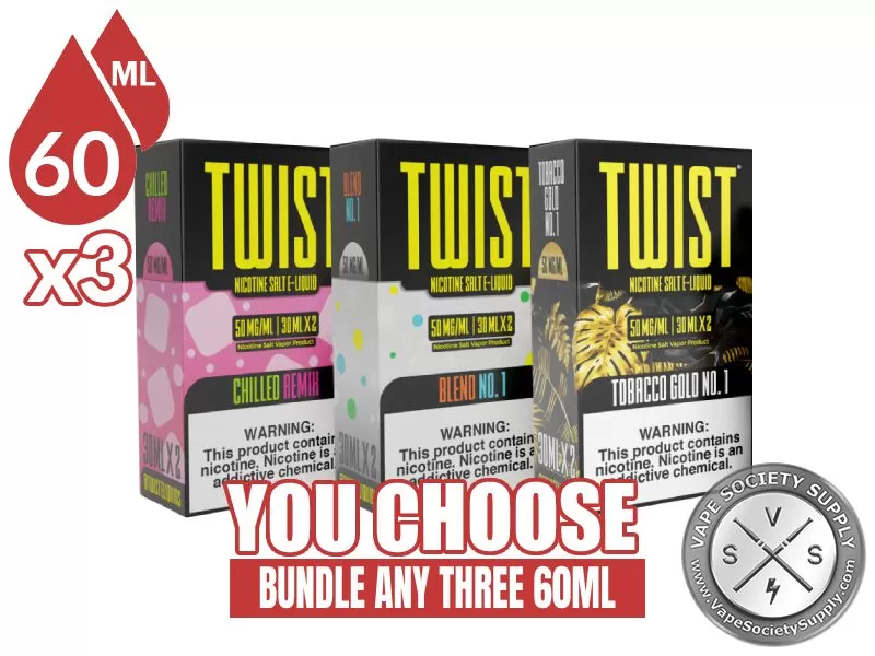 Twist Salt Bundle 3x60ml (180ml)