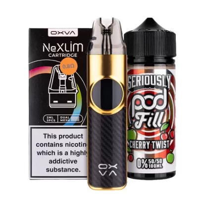 OXVA NeXlim Nicotine Free Bundle - Starry Blue / 0.6ohm