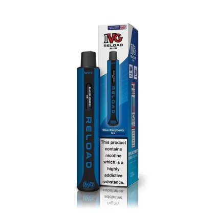 IVG Reload Mini Vape Kit - Flavour#Watermelon Ice>Tropical Fruits>Strawberry Watermelon>Strawberry Raspberry Ice>Strawberry Ice>Sour Raspberry>Sour Blueberry Raspberry>Red Apple Ice>Pro Blue