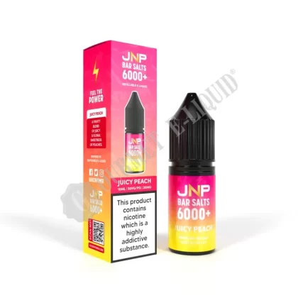 Juicy Peach by JNP Bar Salts 6000+