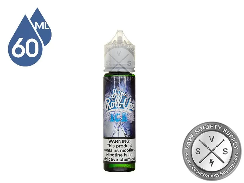 Blue Raspberry Ice by Juice Roll Upz 60ml - Vape Product, Vape Product - Image 2