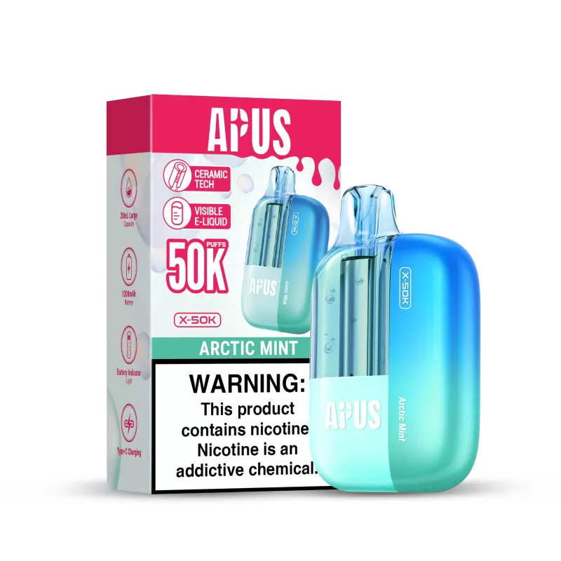 APUS X-50K Disposable Device - 50,000 Puffs - Summer Mist - Image 3