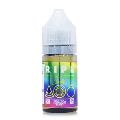 Tropical Rainbow Blast Salt By Ripe E-Liquid Gold Series