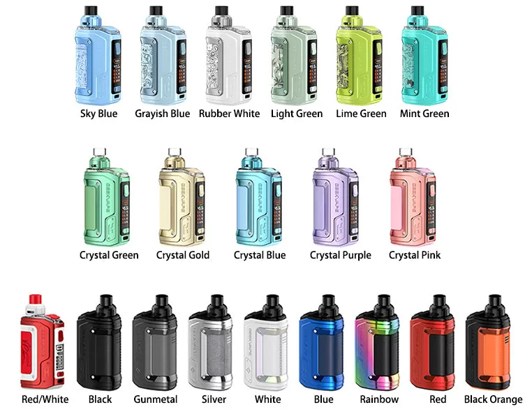 GeekVape H45 (Aegis Hero 2) Pod Kit 45W - Crystal Purple - Image 2