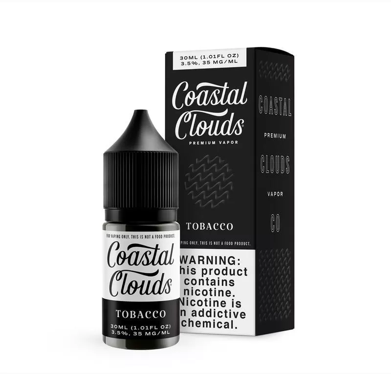 Coastal Clouds SALT - Tobacco - 30ML E-Liquid - 35MG