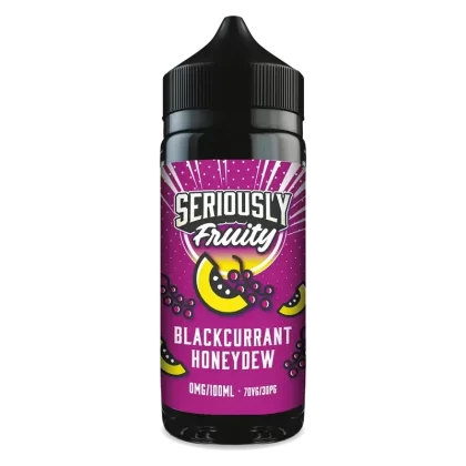 Seriously Fruity by Doozy Blackcurrant Honeydew 100ml Shortfill E-Liquid - Ecigpremium