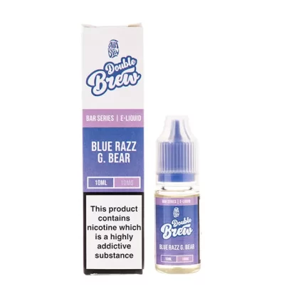 Blue Razz G-Bear Double Brew Bar Series by Ohm Brew - 10mg