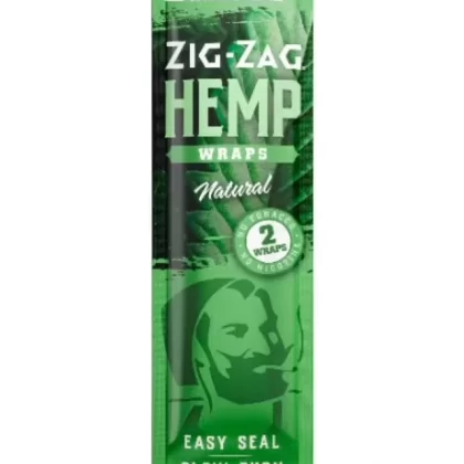 Zig Zag Hemp Blunt Wraps (2-Pack) - Flavor#Blue Dream>Island Vibes>Natural>OG Purp (FA88AA)