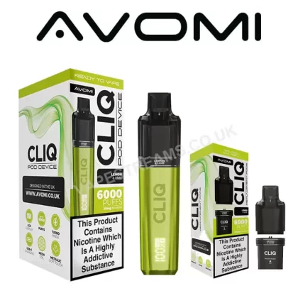Avomi Cliq 6000 Prefilled Pod Kit System - Vapestreams Co