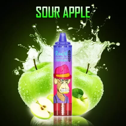 FUMOT Randm Tornado 15000 Vape Sour Apple