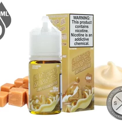 Butterscotch Custard Monster Salt 30ml