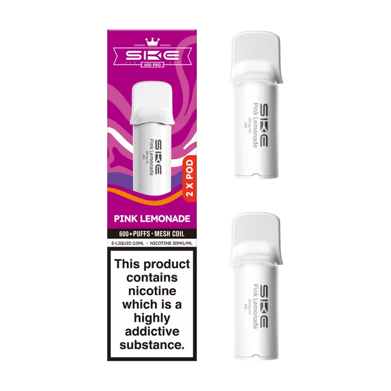 Pink Lemonade SKE 600 Pro Pods - 10mg - Vape Product