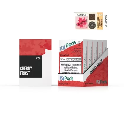 ZPODS – CHERRY FROST - Nicotine Strength#20 MG