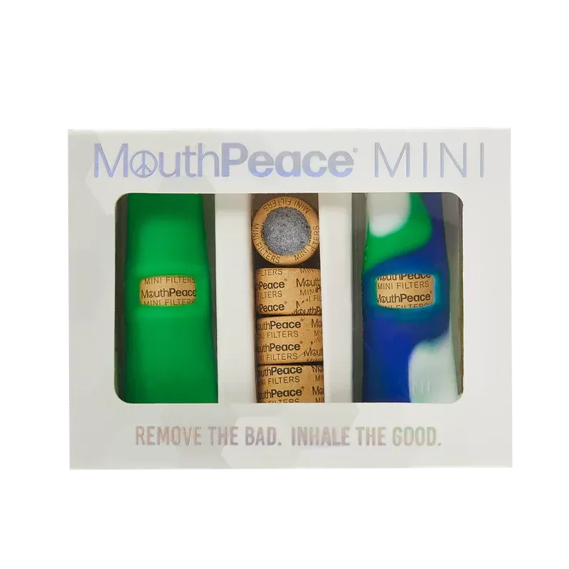 Mouth Peace – Mini - Color#Black>Camo>Earth>Haze>Maui Waui>Midnight>Purple>Rasta>Sour Lemon>Unicorn (86EC9D)