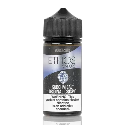 Original Crispy Sub-Ohm SALT – Ethos Vapors – 100mL