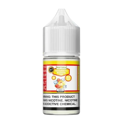 Strawberry Banana Freeze Pod Juice - Site#VAP~Nicotine#20mg>35mg>55mg