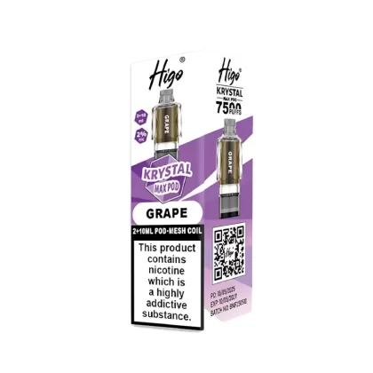 Higo Krystal Max 7500 Prefilled Pods - Fizzy Cherry Cola