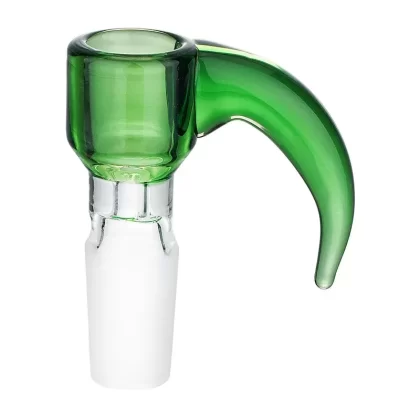 (BOWL) 14mm DEEP BOWL LONG TAIL – GREEN