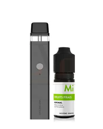 Vaporesso Xros Pod Starter Kit - Matte Grey / Tough 20mg by Minimal - Image 3