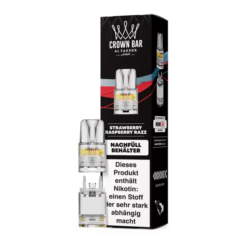 Al Fakher 3K Mini – Strawberry Rush - Erdbeere - Image 3