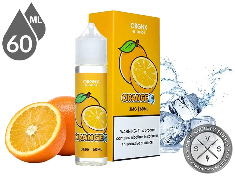 Orange Ice By ORGNX E-Liquids 60ml
