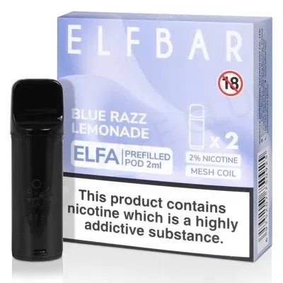 Blue Razz Lemonade Elf Bar Elfa Prefilled Pod - Ecigpremium