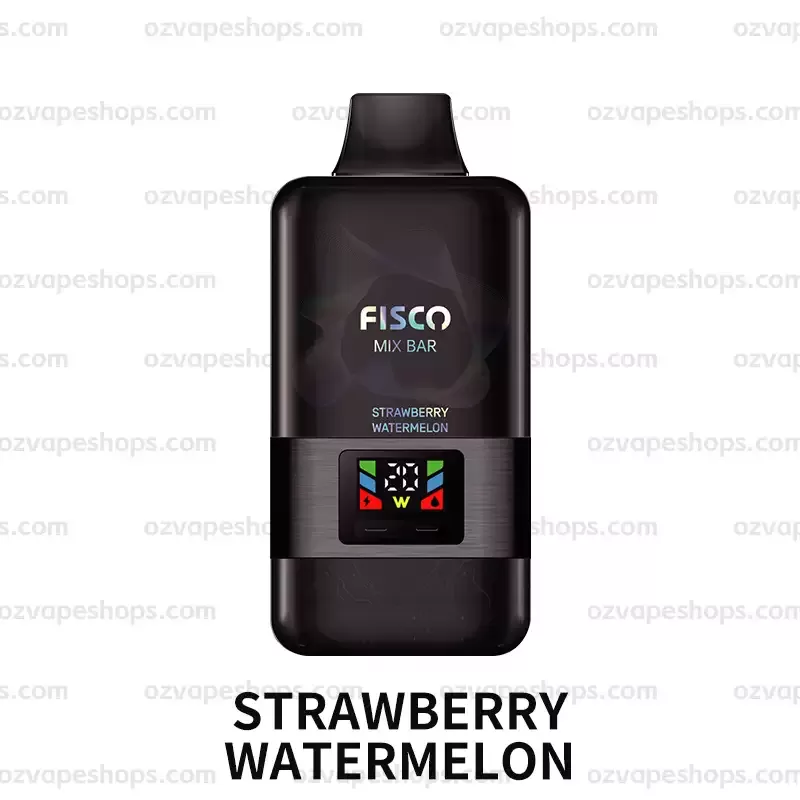 Fisco Max Bar 12000 Puffs – Strawberry Watermelon - Vape Store