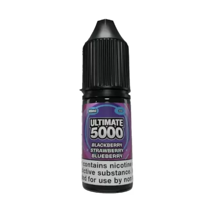 Blackberry Strawberry Blueberry Saltnic vape Juice by Ultimate 5000 - 10 Pack - Strength