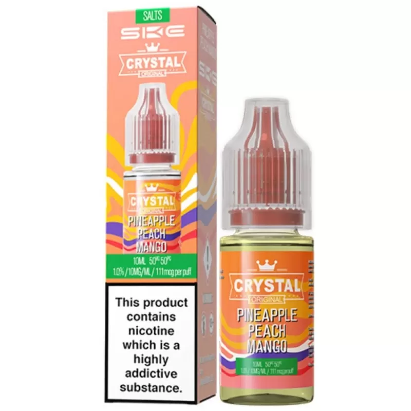 Pineapple Peach Mango Nic Salt E-Liquid Original Series by SKE Crystal (10ml)