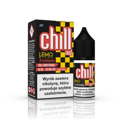 Liquid Chill Out Salt 20mg 10ml Lemoniada Brzoskwinia Ice