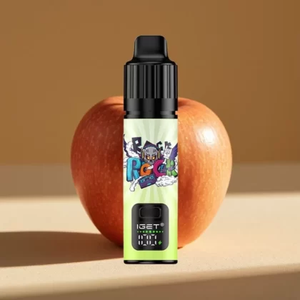 IGET BAR PLUS S3 POD 10000 Puffs 5% Nicotine 18ml Disposable Vape Double Apple
