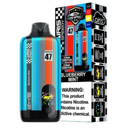 Blueberry Mint – Airis – Speedy 15000 - Vape Store