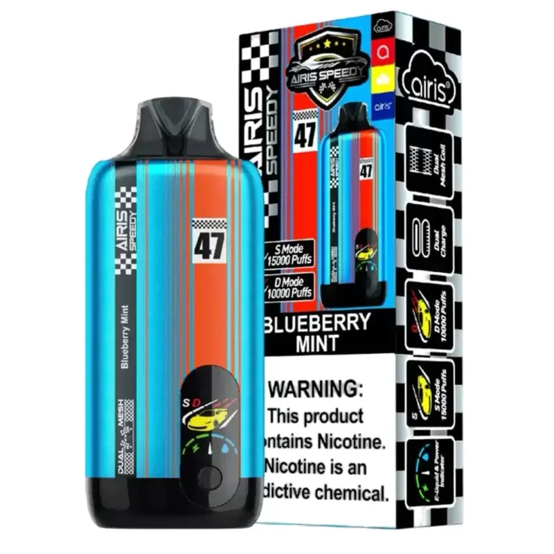 Blueberry Mint – Airis – Speedy 15000 - Vape Store