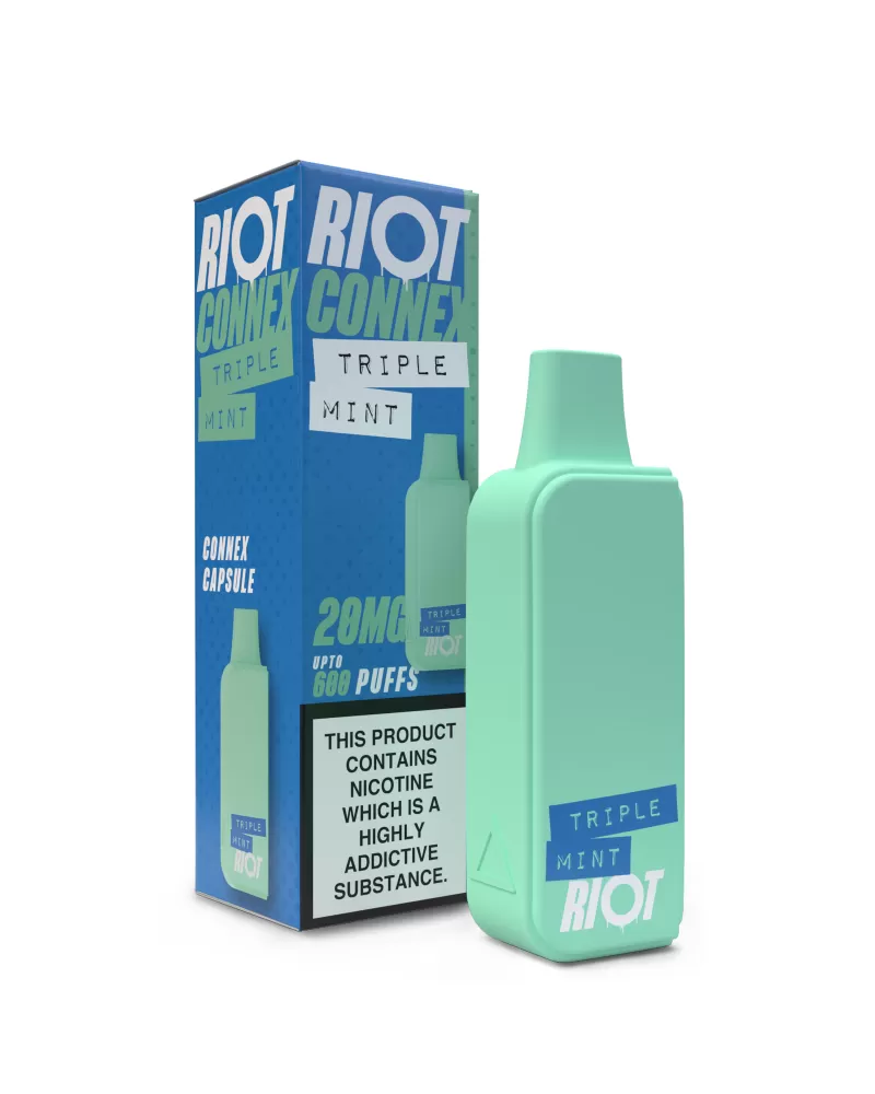 Triple Mint Riot Connex Pod - 20mg (2%) - Image 2