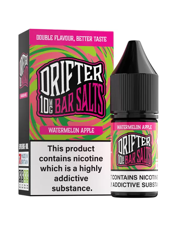 Watermelon Apple Drifter Bar Salts E-Liquid - 20mg