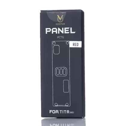 Veepon PCTG Faceplate Panel for TITA AIO (DISCONTINUED) - Black