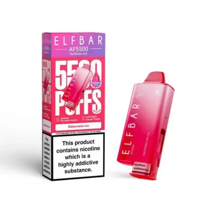 Elf Bar AF5500 Prefilled Kit Watermelon Ice - Strength#20mg