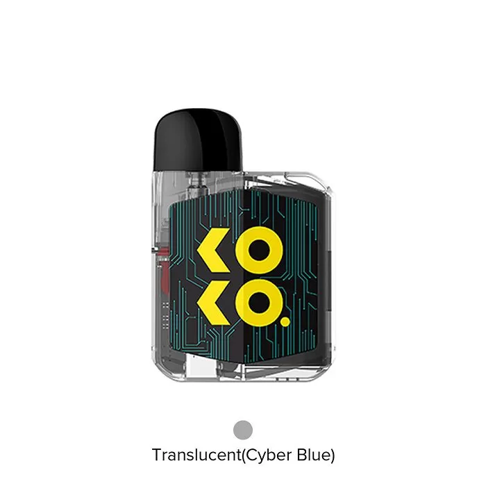 UWELL CALIBURN KOKO PRIME VISION - Dark Translucent (Black Gold) / Dark Translucent (Cyber Blue) / Translucent (Black Gold) / Translucent (Cyber Blue) - Image 2