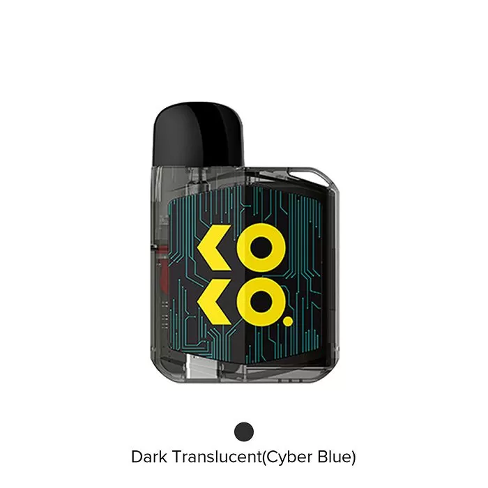 UWELL CALIBURN KOKO PRIME VISION - Dark Translucent (Black Gold) / Dark Translucent (Cyber Blue) / Translucent (Black Gold) / Translucent (Cyber Blue) - Image 3