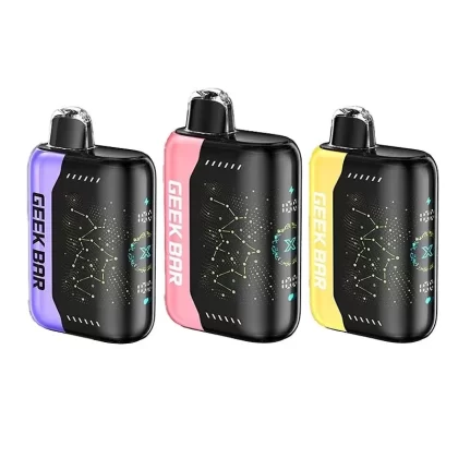 Geek Bar Pulse X Disposable Vape - Flavor#ATL Mint>Banana Taffy Freeze>Blackberry B-Pop>Blackberry Blueberry>Blue Rancher>Blue Razz Ice>Blueberry Jam>Cola Slush>Cool Mint>Dualicious>Grape Sl