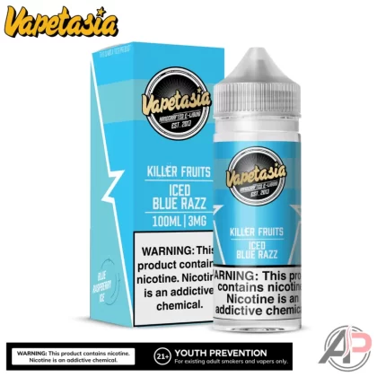Vapetasia Killer Fruits Iced Blue Razz E-Liquid 100mL - Vape Product, Vape Product