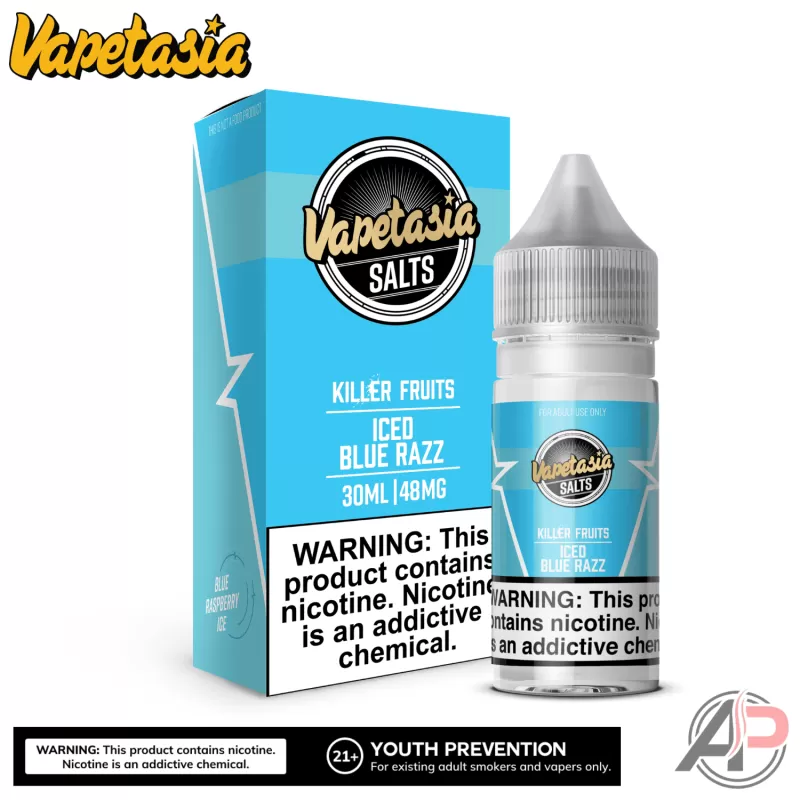 Vapetasia Killer Fruits Iced Blue Razz E-Liquid 100mL - Vape Product, Vape Product - Image 2