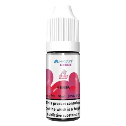 Hayati Pro Max H’ Bubba Nic Salt Vape Juice - Strength#10mg>20mg