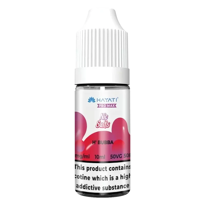 Hayati Pro Max H’ Bubba Nic Salt Vape Juice - Strength#10mg>20mg