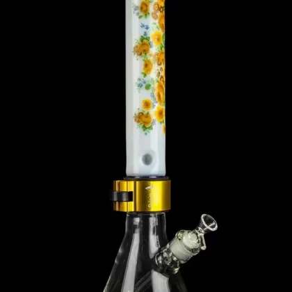 Prism Vintage Floral Modular Beaker Bong - Vape Store