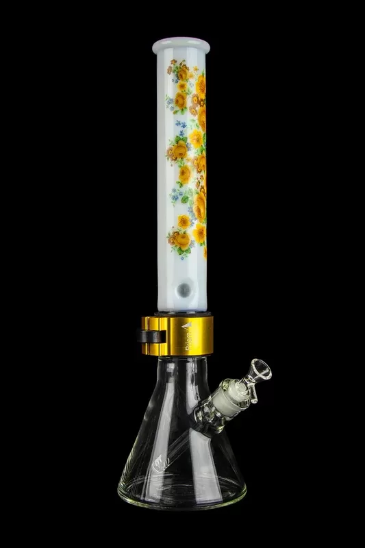 Prism Vintage Floral Modular Beaker Bong - Vape Store